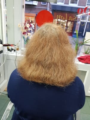 Blond haar