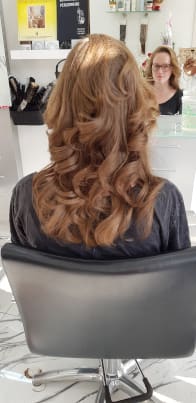 Blonde krullen